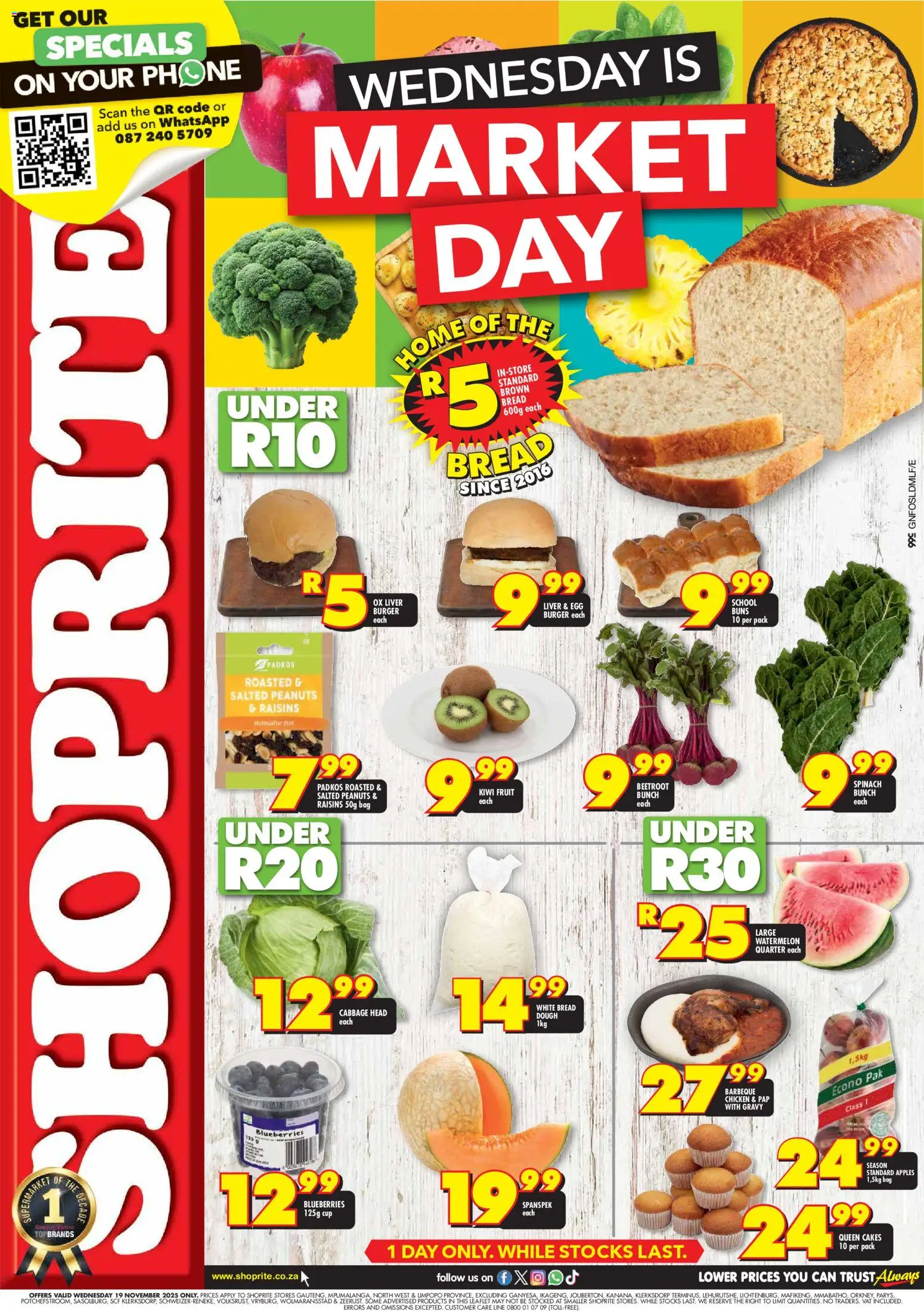 Preview of Shoprite flyer valid from 19/11/2025