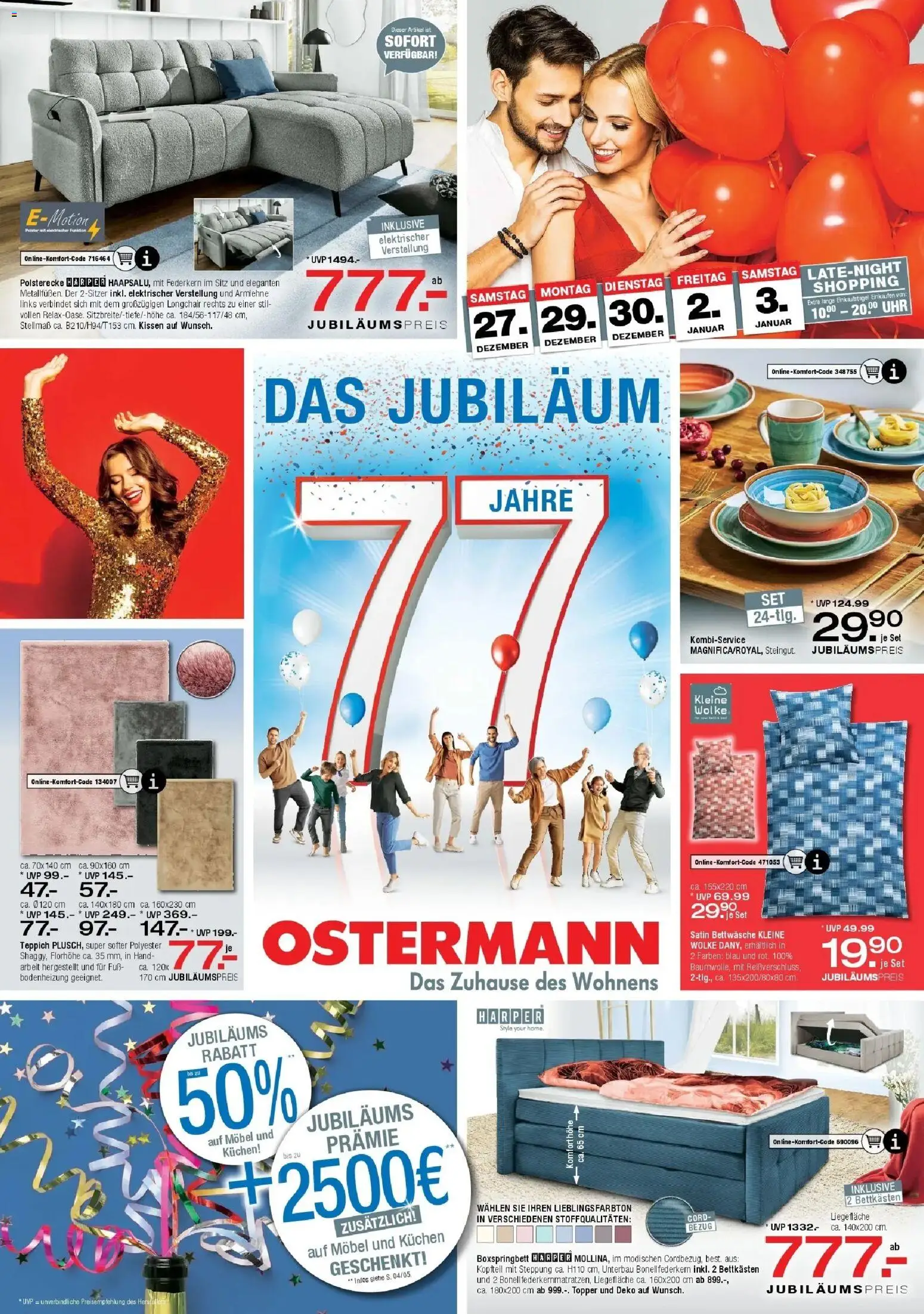 Vorschau von dem Prospekt des Geschäftes Ostermann, gültig ab dem 05.12.2025