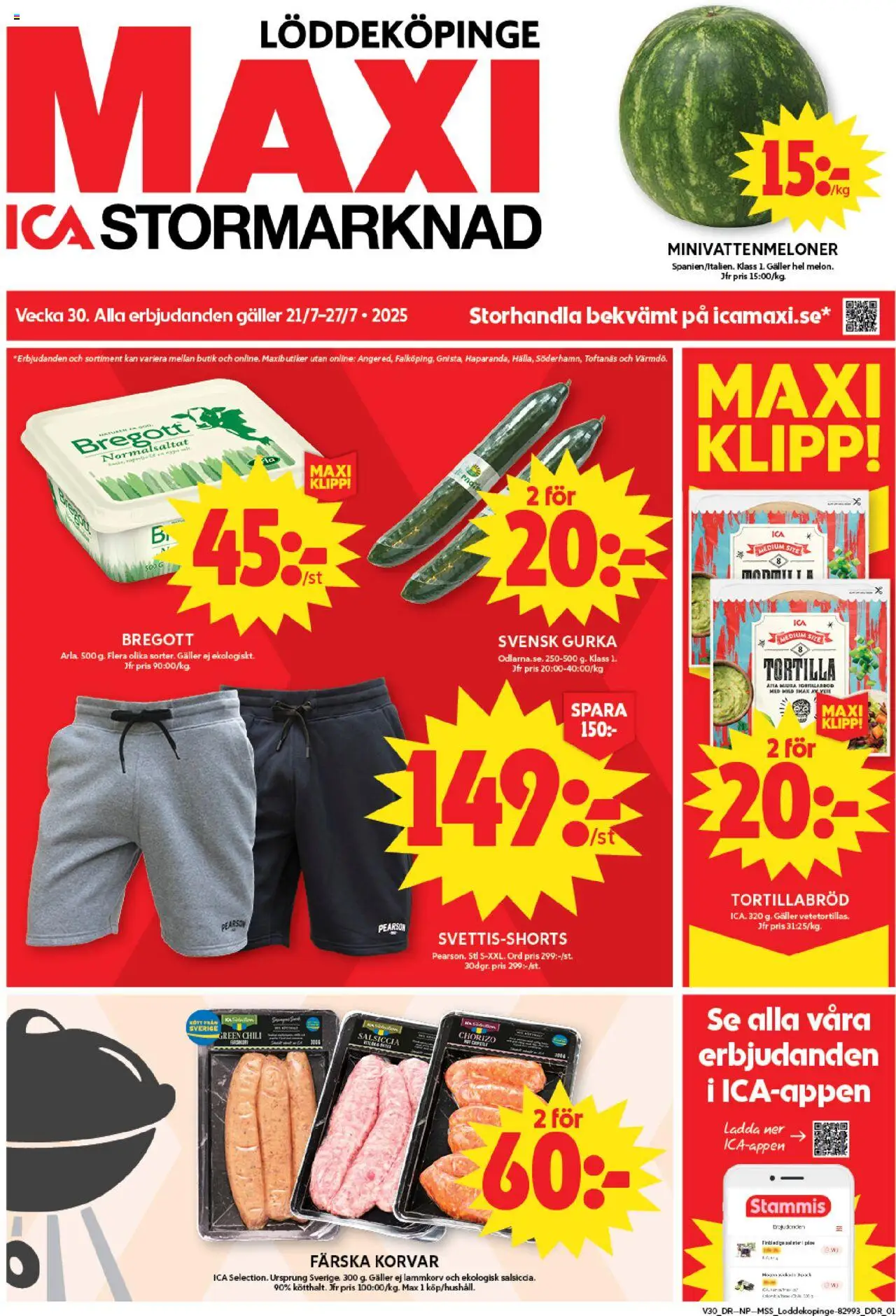Kävlinge är giltig 21/07 2025 > Veckans Erbjudanden gäller från 21/07/2025 till 27/07/2025 sidnummer 1