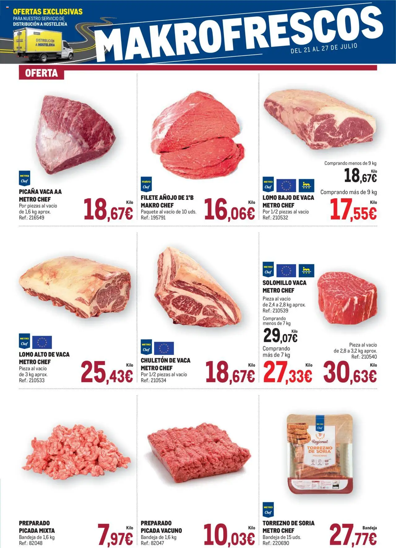 Makro Makrofrescos Norte 2 > 21/07 - 27/07/2025 > Ofertas