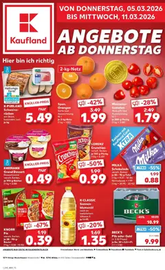 Vorschau von dem Prospekt des Geschäftes Kaufland, gültig ab dem 05.03.2026