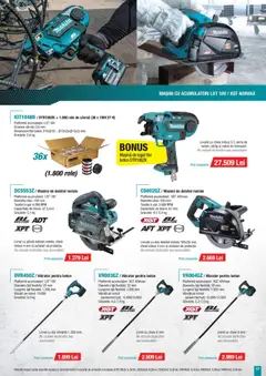 Previzualizarea de cataloage: Makita Catalog nou valabil de la 01.10.2025 | Pagina: 17