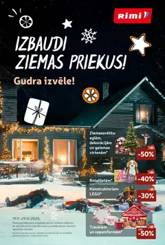 Skatīt Rimi akciju bukletu, derīgs no 2025.11.19
