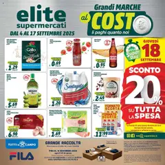 Anteprima dell'opuscolo Attuale volantino dal negozio Elite Supermercati valido da 04/09/2025
