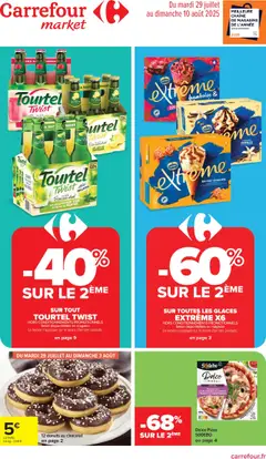 Prévisualisation de Catalogue bienvenue en Italie du magasin Carrefour Market formulaire valide 29/07/2025