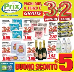 Anteprima dell'opuscolo Attuale volantino dal negozio Prix valido da 17/10/2025