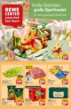 Vorschau von dem Prospekt des Geschäftes Rewe, gültig ab dem 23.03.2026