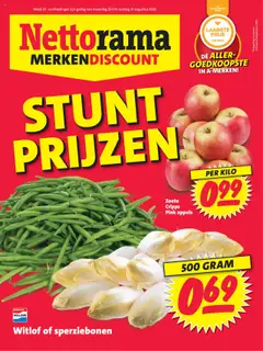 Voorbeeld van Folder van winkel Nettorama geldig vanaf 25-08-2025