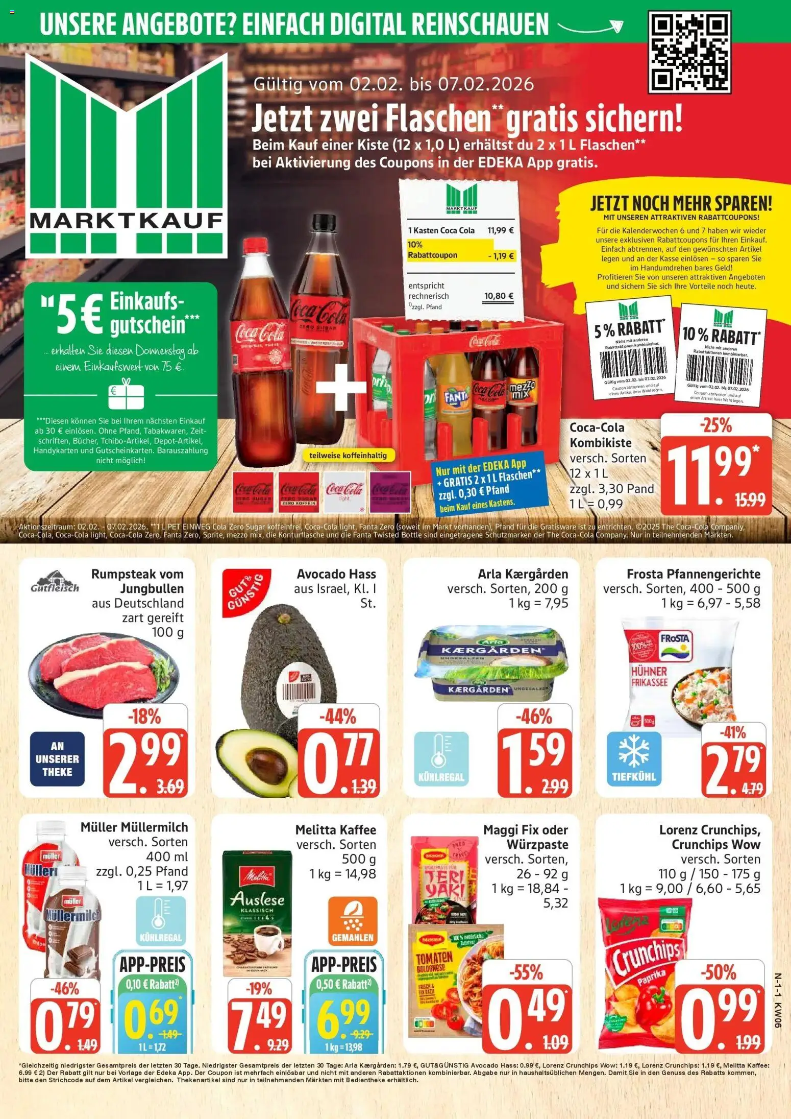 Vorschau von dem Prospekt des Geschäftes Marktkauf, gültig ab dem 02.02.2026