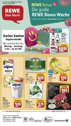 Vorschau von dem Prospekt des Geschäftes Rewe, gültig ab dem 13.10.2025