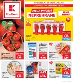 Pregled letka Katalog Kaufland trgovine Kaufland vrijedi od 04.03.2026