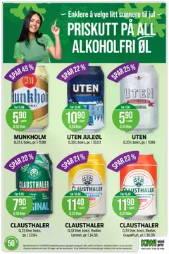 Forhåndsvis Kundeavis fra butikk Kiwi gyldig fra 08/12/2025 | Side: 25