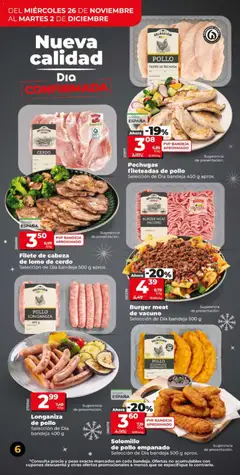 Vista previa del folleto de la tienda Dia válido desde el 26/11/2025 | Página: 6