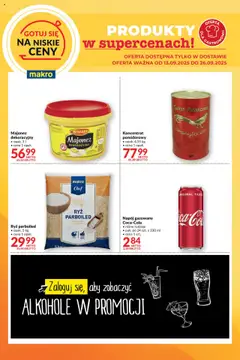 Pogląd gazetki "Gotuj się na niskie ceny w dostawie" ze sklepu Makro ważnej od 13.09.2025