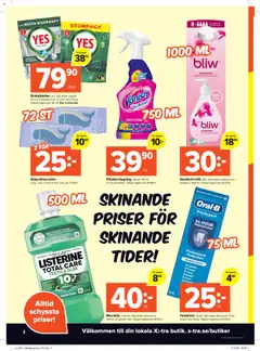 Förhandsgranska reklamblad Aktuella reklamblad Coop X:-TRA från butik Coop X:-TRA gäller från 17/11/2025 | Sida : 2