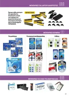 Preview of leaflet Kατάλογος B2B 2025 from shop ΓΕΡΜΑΝΟΣ valid from 01/09/2025 | Σελίδα: 63