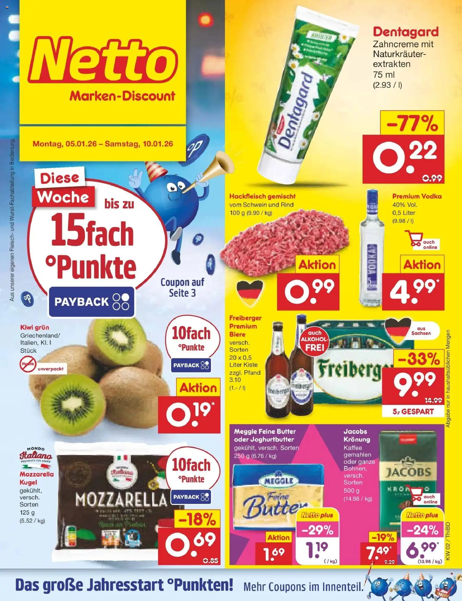Vorschau von dem Prospekt des Geschäftes Netto Marken-Discount, gültig ab dem 05.01.2026