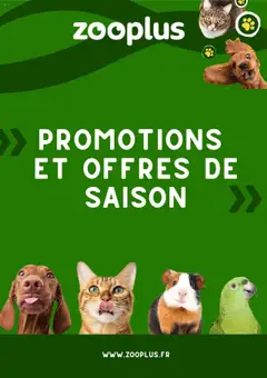 Prévisualisation de Catalogue du magasin Zooplus formulaire valide 30/07/2025