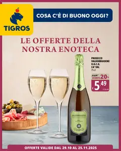 Anteprima dell'opuscolo Volantino Enoteca dal negozio Tigros valido da 29/10/2025