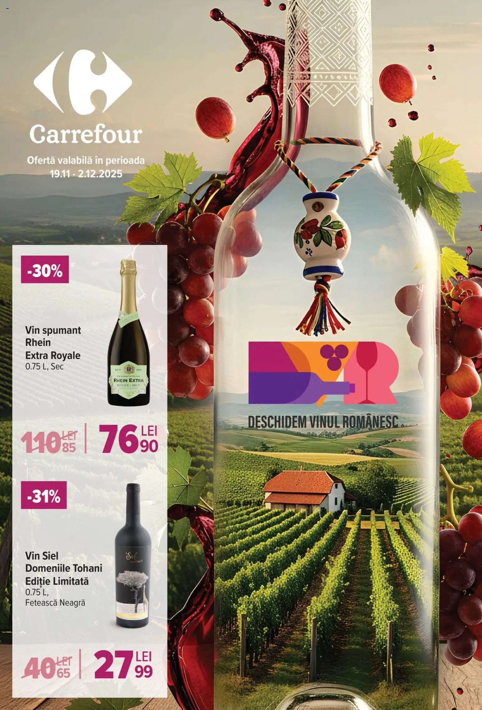 Previzualizarea de cataloage: Carrefour Catalog - Vinuri valabil de la 19.11.2025