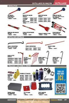 Prévisualisation de Catalogue du magasin Brico Cash formulaire valide 04/04/2025 | Page: 479