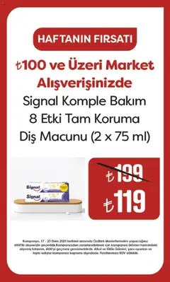 Özdilek Haftanın Fırsatı 17.10.2025 - Broşürünün önizlemesi