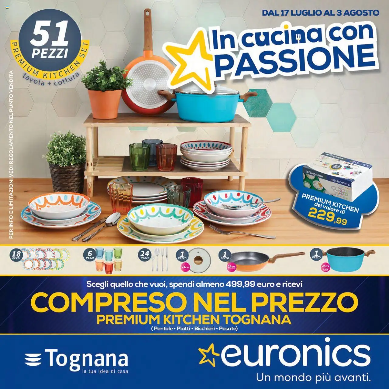 Volantino Euronics valido da 17/07/2025 numero di pagina 1