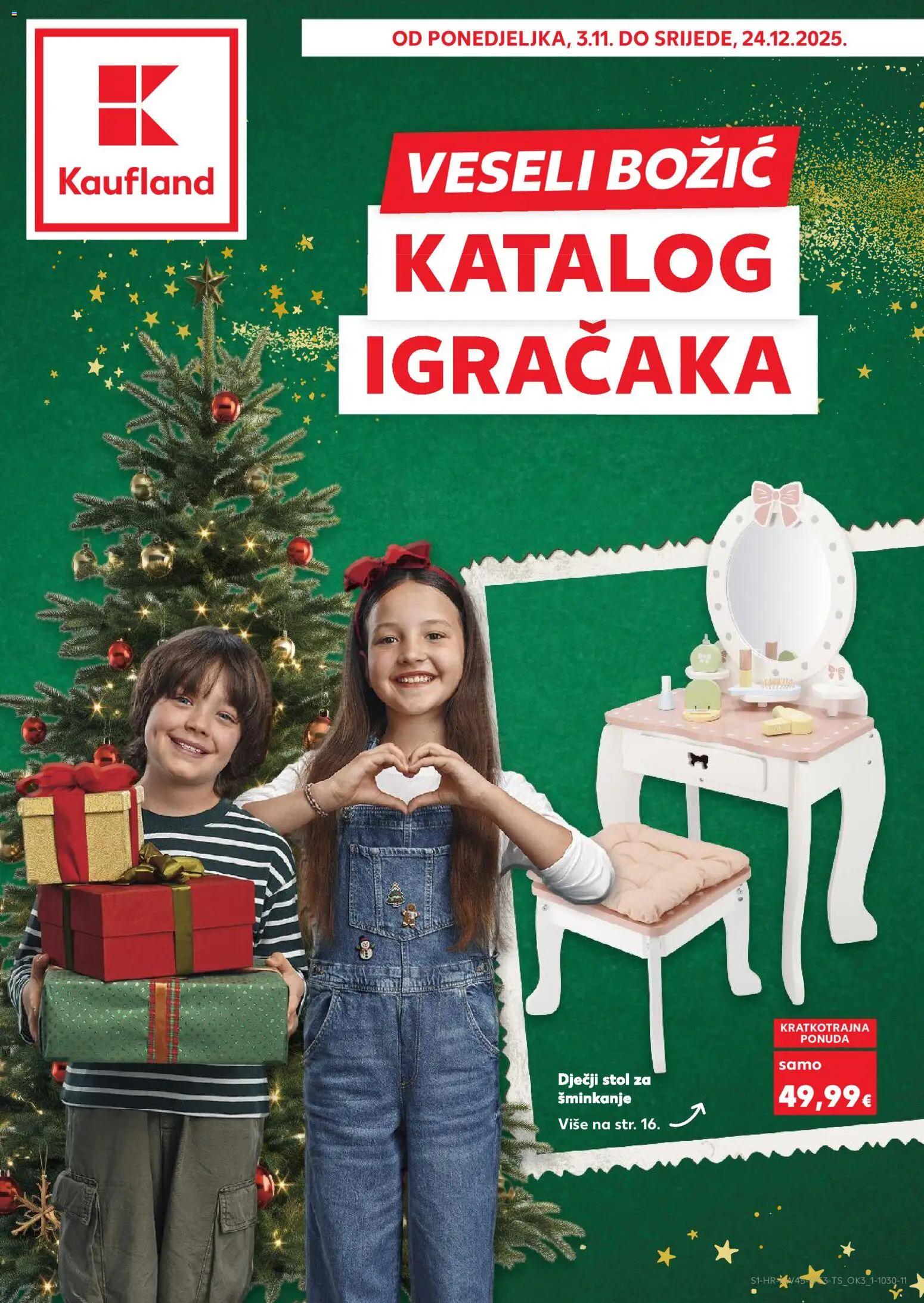 Pregled letka Katalog igračaka trgovine Kaufland vrijedi od 03.11.2025