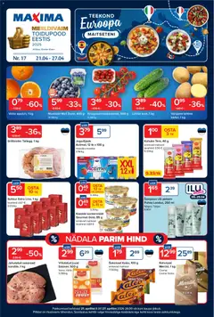 Maxima kliendilehe eelvaade alates 21.04.2026