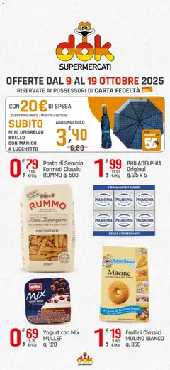Anteprima dell'opuscolo Volantino San Giorgio a Cremano dal negozio DOK valido da 09/10/2025