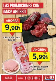 Vista previa del folleto de la tienda Froiz válido desde el 11/08/2025 
