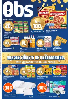 Forhåndsvis Kundeavis fra butikk Coop Obs gyldig fra 22/09/2025