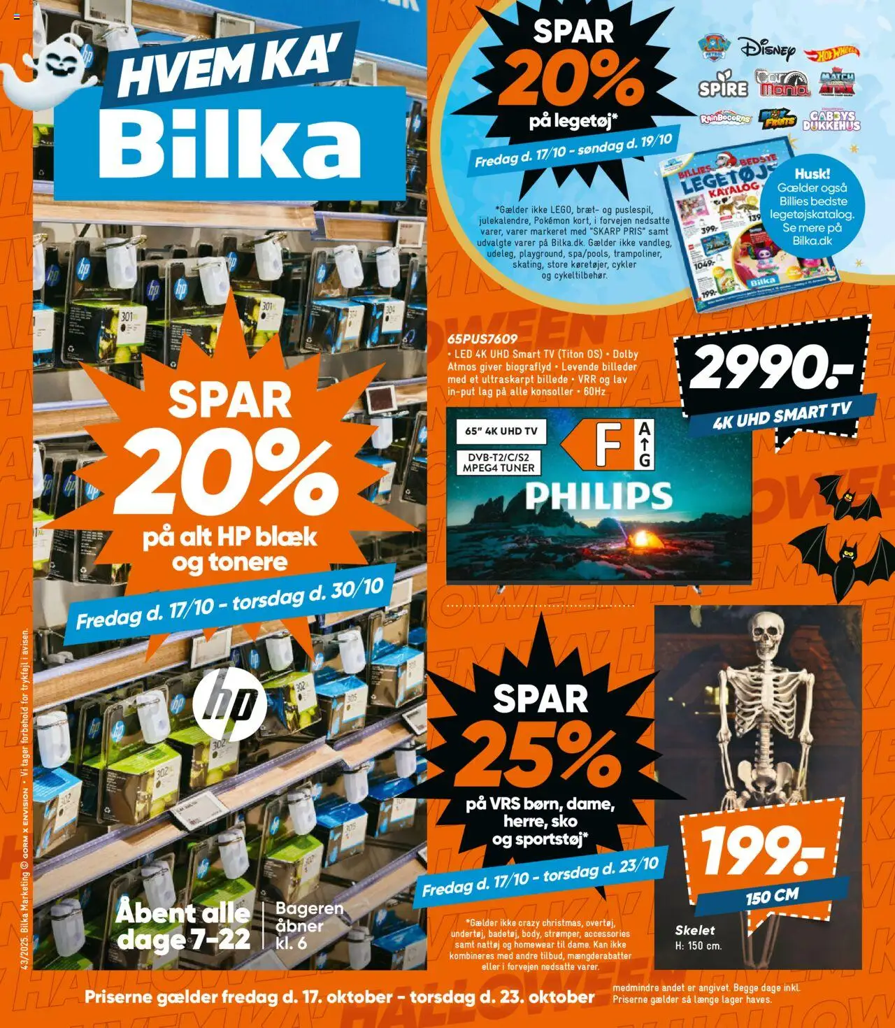 Bilka tilbudsavis gyldig fra 17/10/2025 - side 1