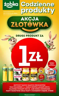 Pogląd gazetki "Żabka gazetka - Codzienne produkty" ze sklepu Żabka ważnej od 11.03.2026