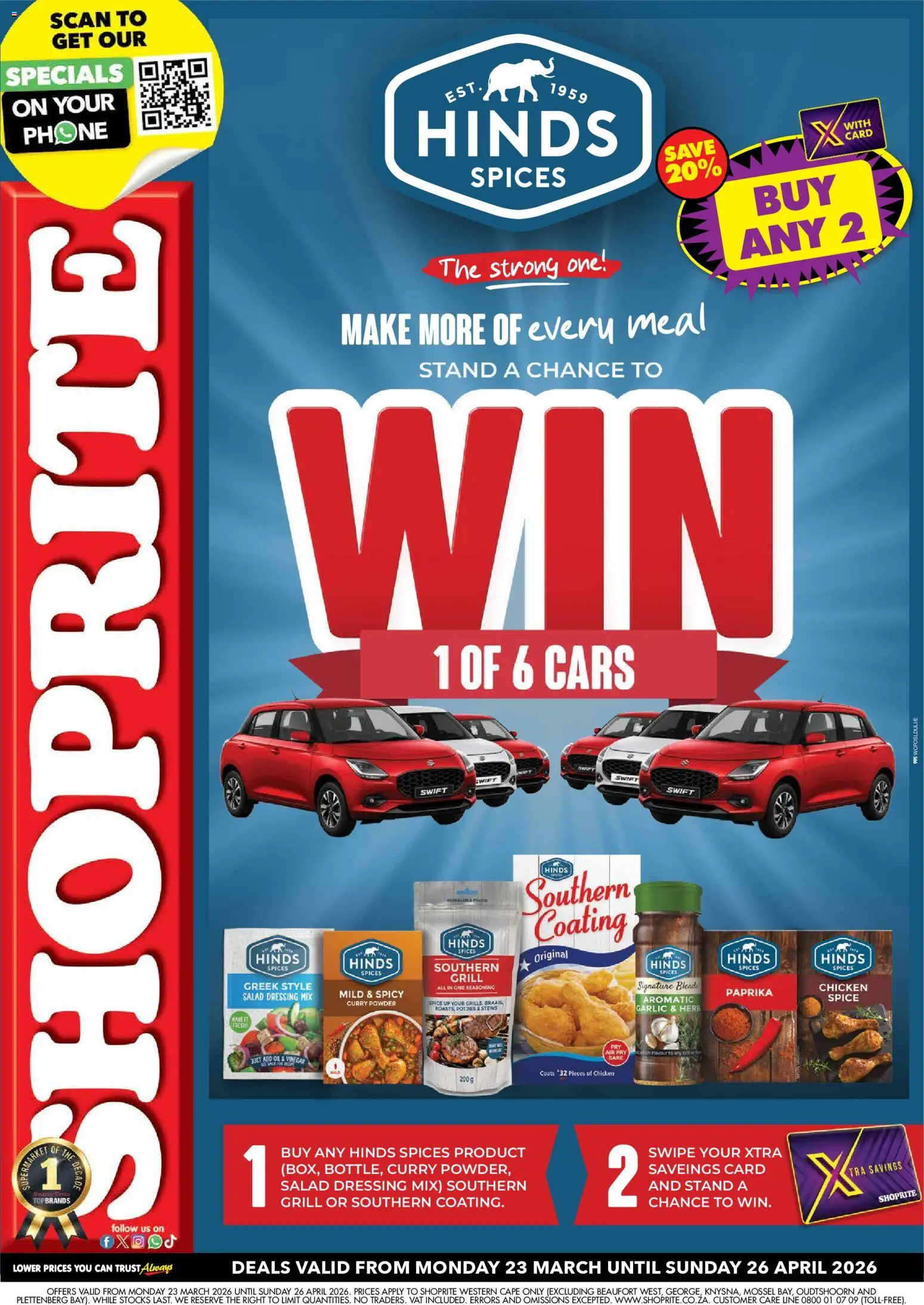 Preview of Shoprite flyer valid from 23/03/2026