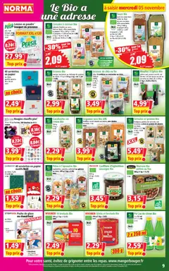 Prévisualisation de Catalogue du magasin Norma formulaire valide 05/11/2025 | Page: 9