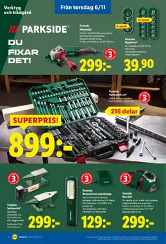 Förhandsgranska reklamblad Aktuella reklamblad Lidl från butik Lidl gäller från 03/11/2025 | Sida : 23