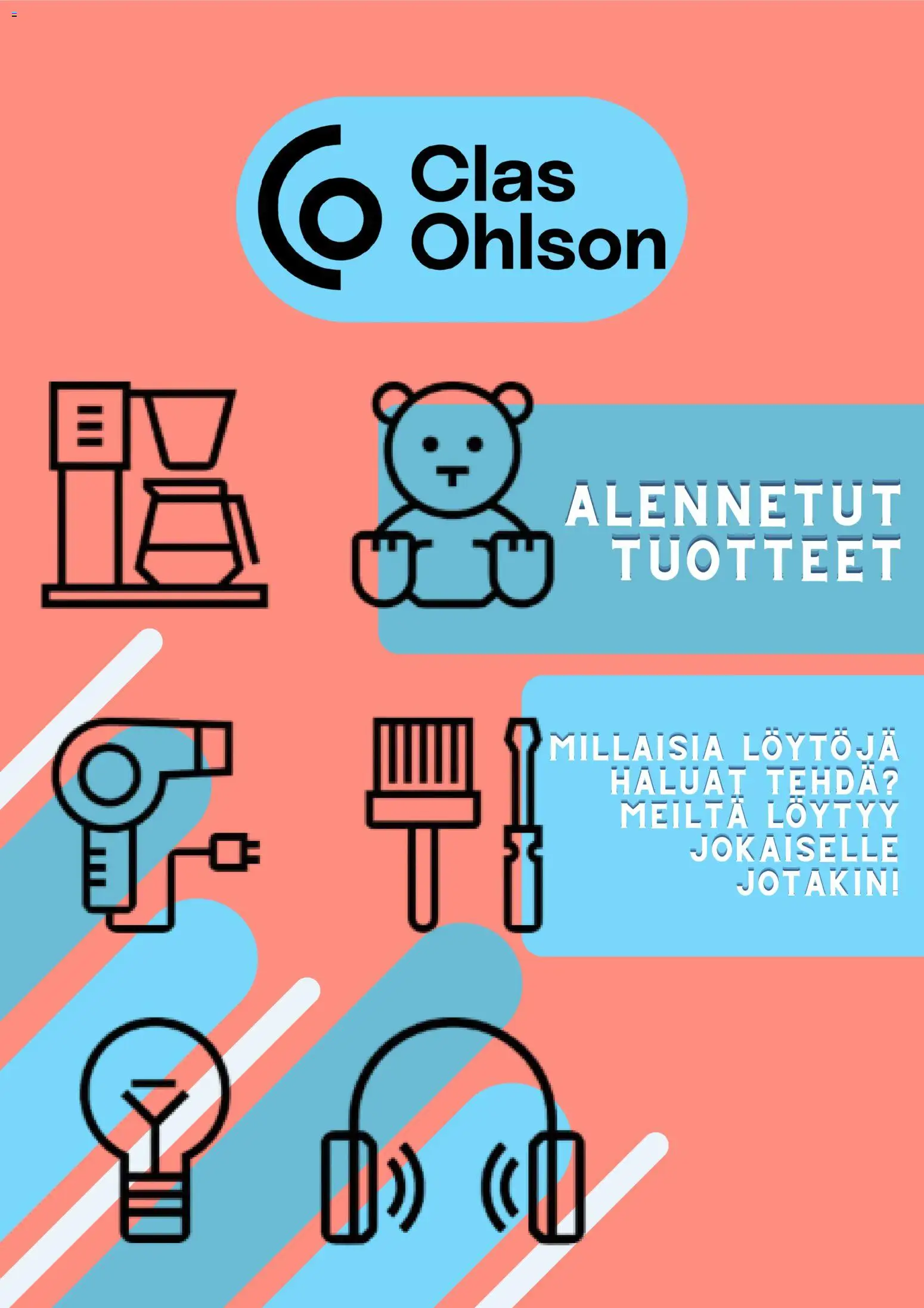 Kaupan Clas Ohlson Tarjoukset esikatselu, voimassa 06/01/2026