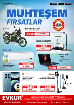 Evkur Katalog 25.07.2025 - Broşürünün önizlemesi