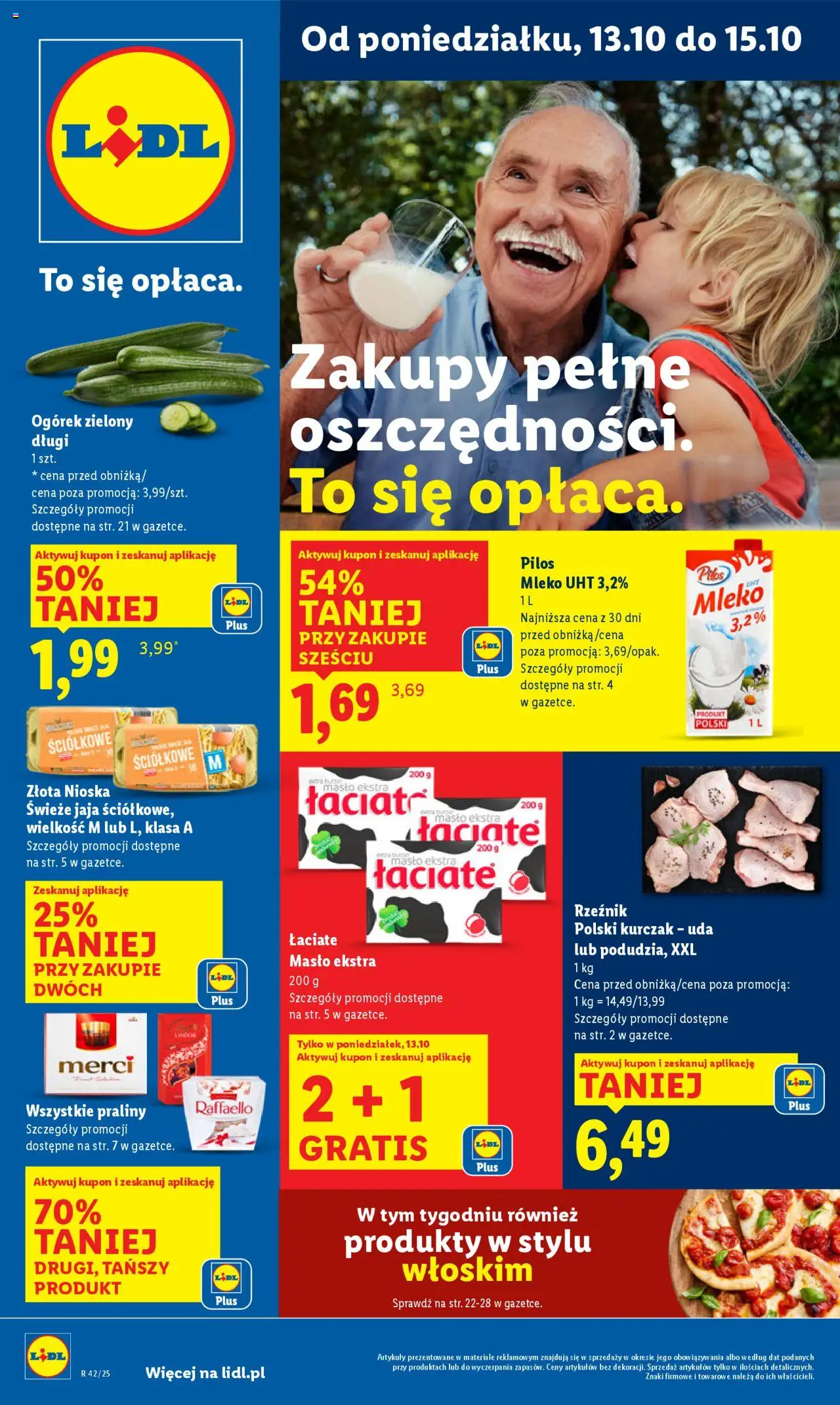 LIDL gazetka 13.10.2025 - 15.10.2025 - Najnowsza od czwartku - Numer strony 1