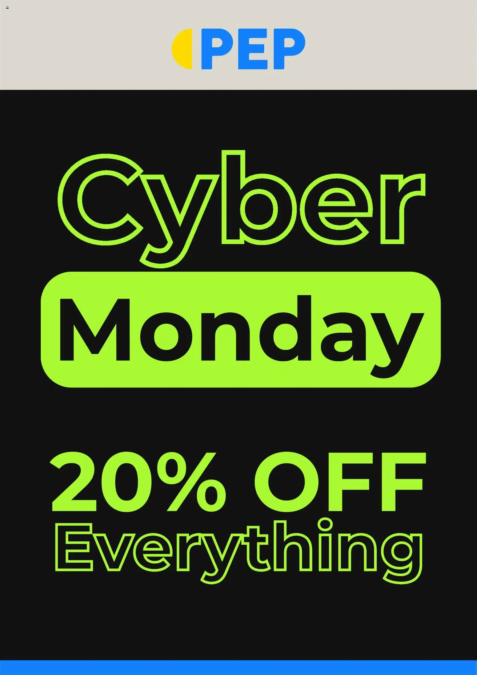 Preview of PEP Stores flyer valid from 01/12/2025