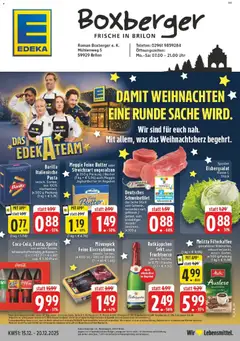 Vorschau von dem Prospekt des Geschäftes Edeka, gültig ab dem 15.12.2025