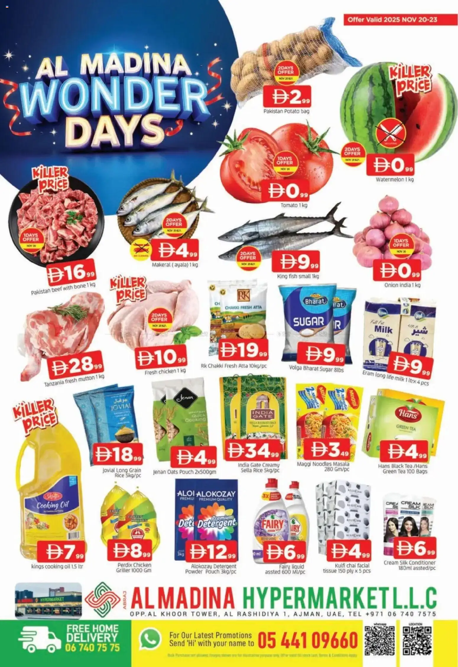 Preview of the catalogue Wonder Days Deals - Abraj Al Madina, Ajman of store Al Madina valid from 20 Nov, 2025