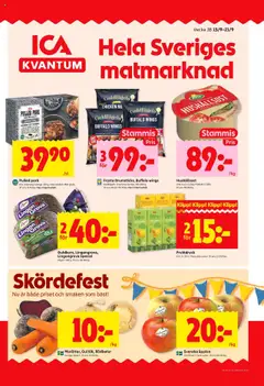 Förhandsgranska reklamblad Lidingö från butik ICA Kvantum gäller från 15/09/2025