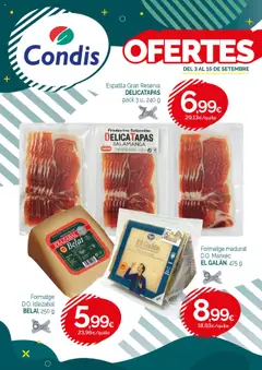Vista previa del folleto de la tienda Condis válido desde el 03/09/2025 