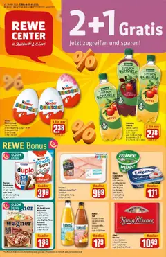 Vorschau von dem Prospekt des Geschäftes Rewe, gültig ab dem 19.10.2025