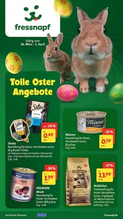 Vorschau von dem Prospekt des Geschäftes Fressnapf, gültig ab dem 26.03.2026