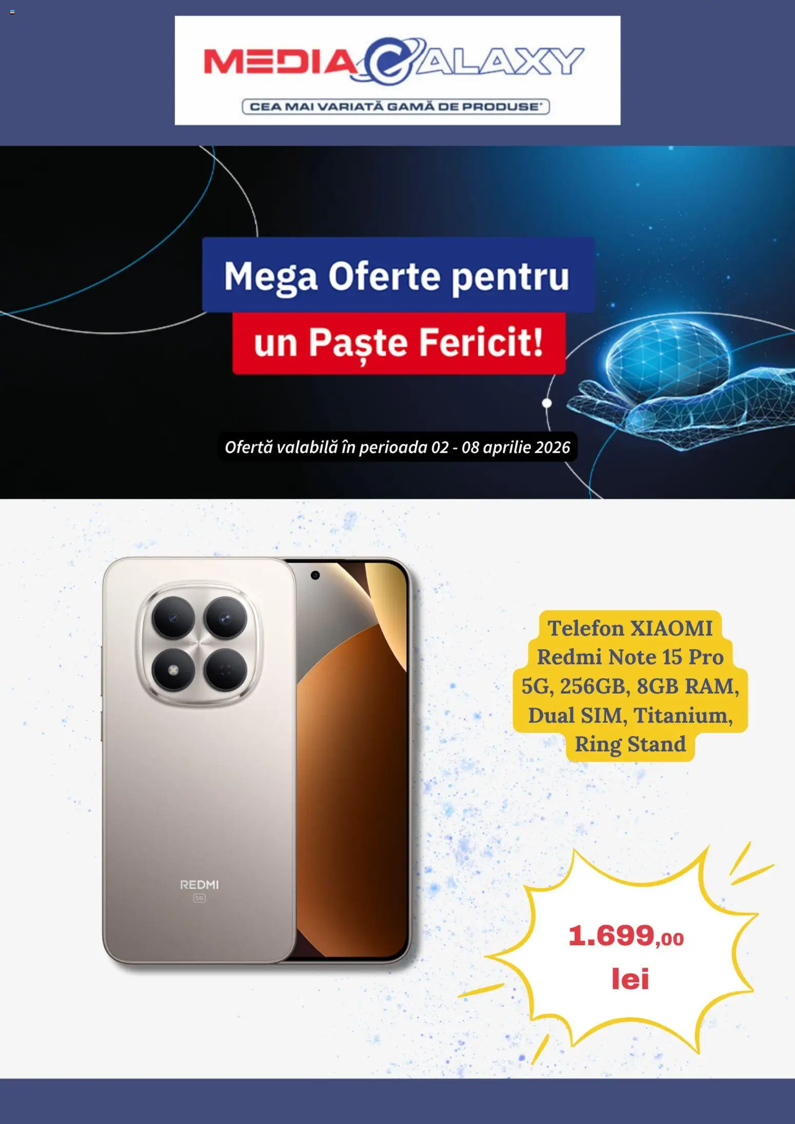 Previzualizarea de cataloage: Media Galaxy Media Galaxy Catalog valabil de la 02.04.2026