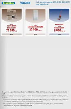 Praktiker - Akciós újság Praktiker megtekintése, amely érvényes 2026.01.29.-től