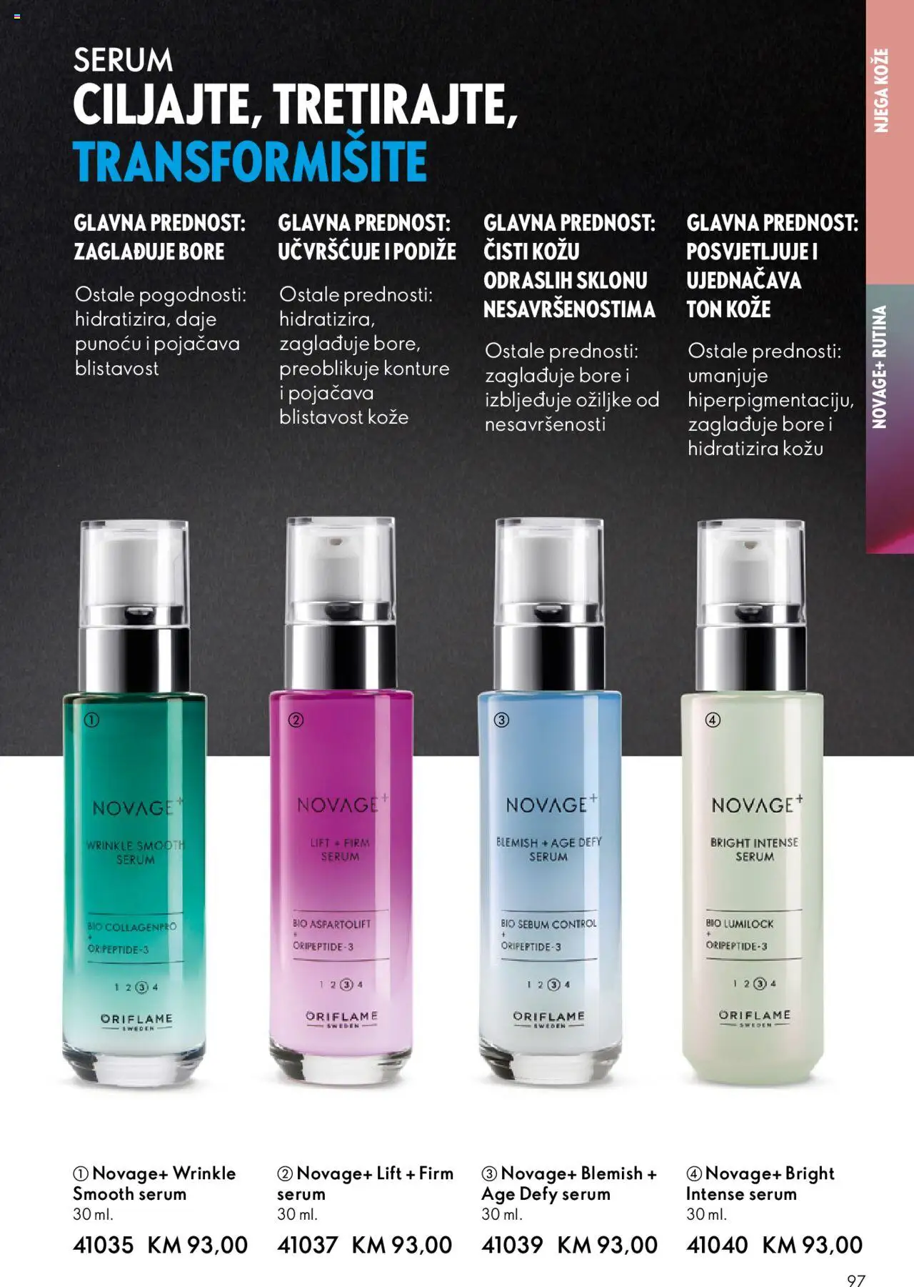 Pregled letka Katalog trgovine Oriflame vrijedi od 2025.10.08